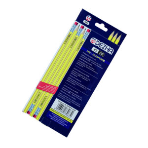 12 #2HB Pre Sharpened Yellow Pencil Pack