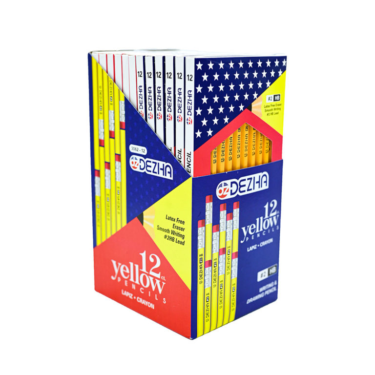 Yellow NO.2 HB Pencils pack