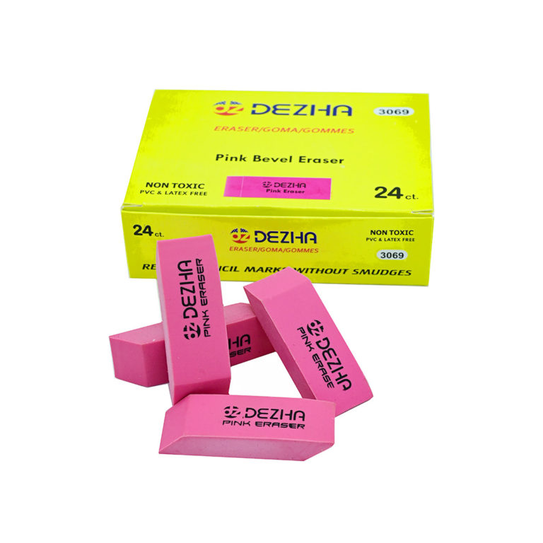 Pink bevel eraser
